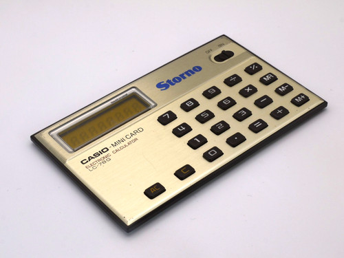 Casio 78g calculator - casio, lc-78g