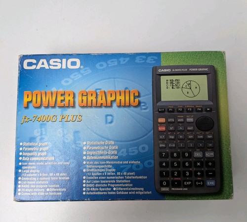 Casio 7400g plus power - fx-7400g,