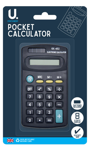 Pocket calculator - pocket,
