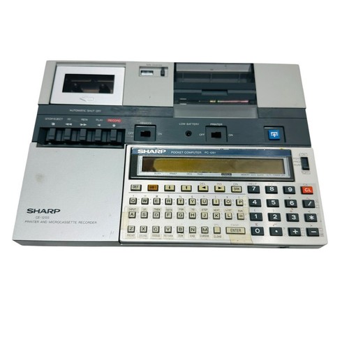Sharp 1261 pocket computer - sharp, pc-1261