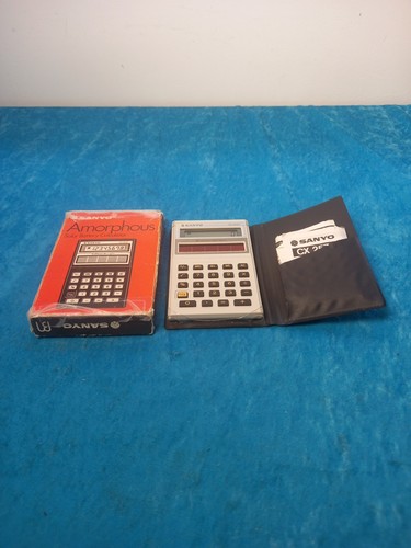 Retro sanyo 2570 amorphous - cx,