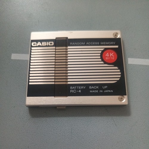 Casio pocket computer 4 - casio, rc-4