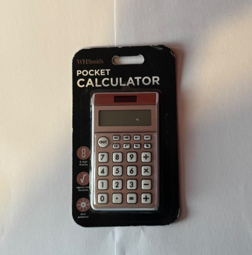 Whsmiths pocket calculator - pocket,