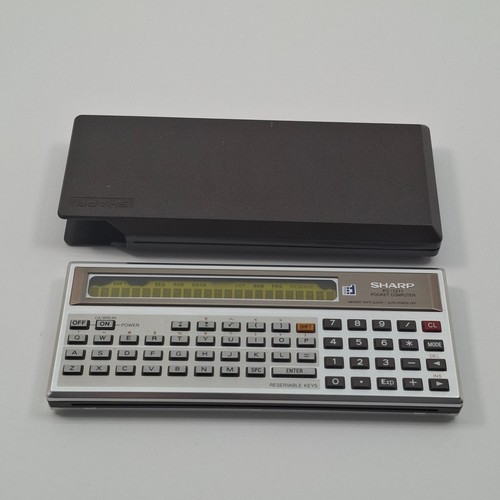 Sharp 1211 pocket computer - sharp, pc-1211