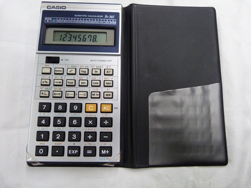 Vintage 1980 casio 361 - vintage,