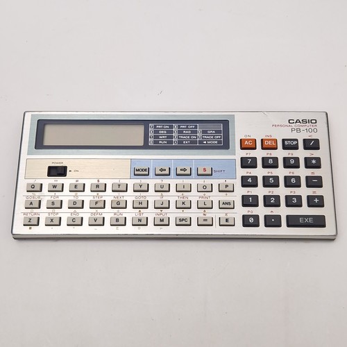 Casio 100 pocket computer - computer,