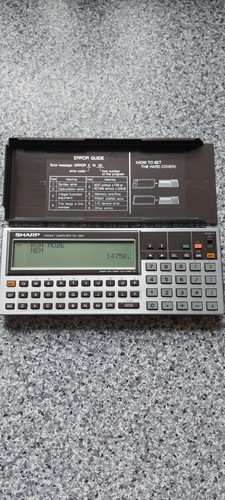 Sharp 1360 pocket - pocket, computer