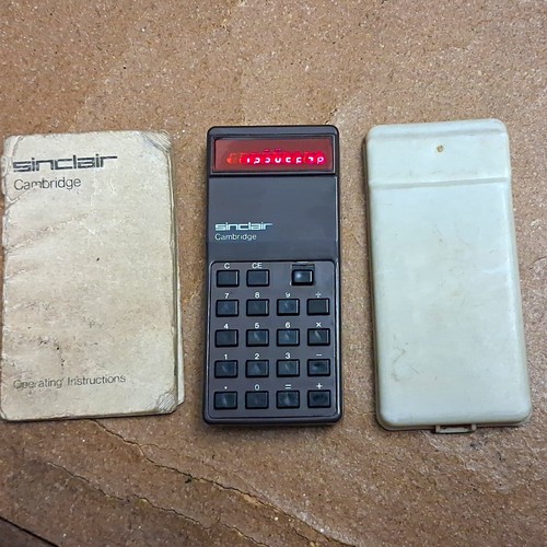 Sinclair cambridge pe17 pocket - sinclair,