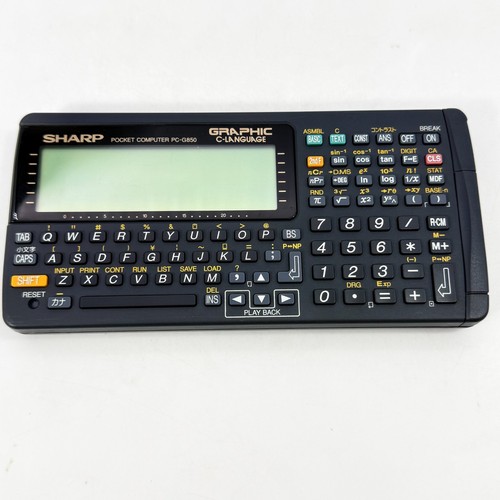 Sharp pocket computer g850 - pocket,
