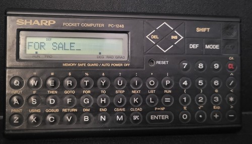 Vintage sharp 1248 - sharp, pc-1248