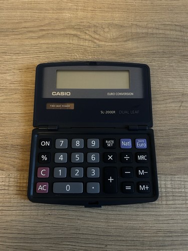 Casio calculator euro - casio,