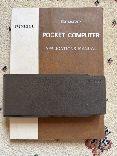 Sharp 1211 pocket computer - pocket,