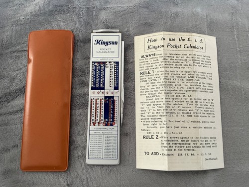 Kingson pocket calculator with