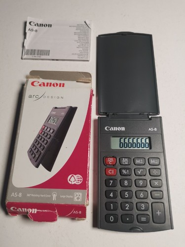 Canon pocket calculator - as-8,