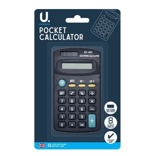 Pocket calculator - pocket,