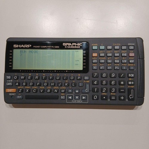 Sharp g850 pocket computer - pocket,