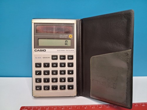 Vintage casio 804 - casio, sl-804