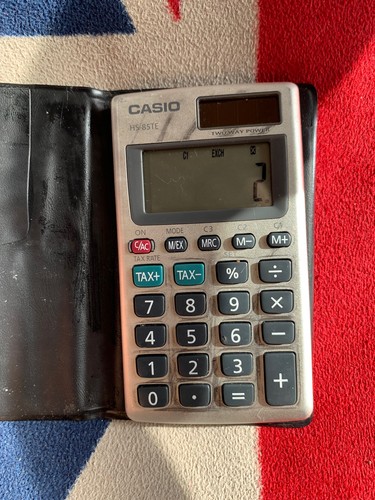 Casio hs85te pocket calculator - casio,