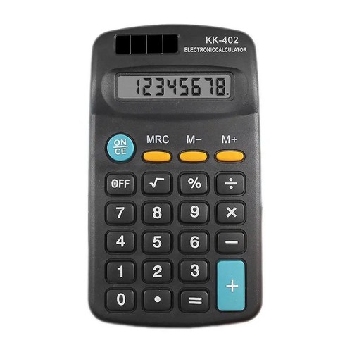 Small mini pocket calculator - mini,
