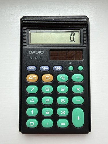 Calculator casio 450l - calculator, sl-450l