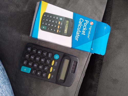 Pocket calculator - pocket,