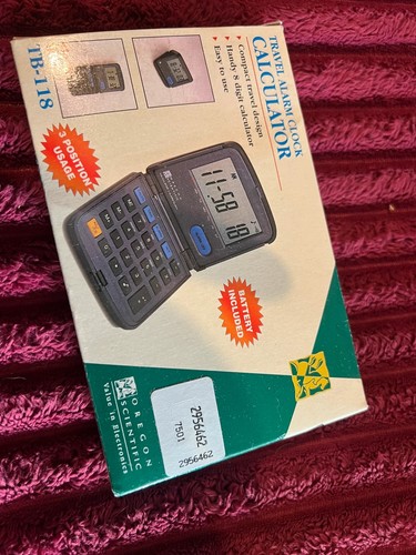 Oregon scientific 118 - scientific, tb-118