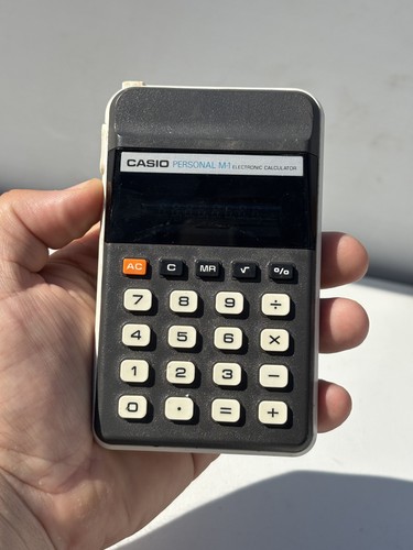 Vintage casio personal - vintage,
