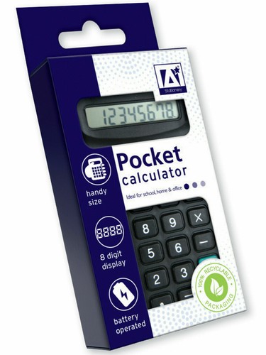 Handy pocket sized calculator - handy,