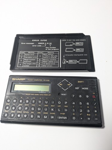 Sharp 1248 pocket computer - pocket,