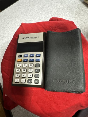 Vintage casio memory - a,