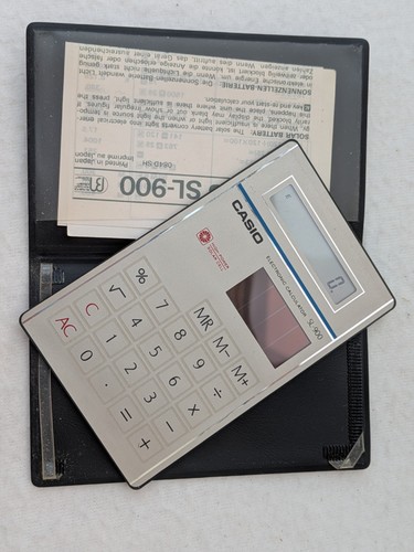 Vintage casio 900 - vintage, slim