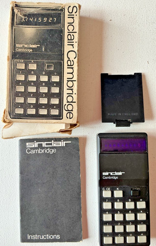 Sinclair cambridge pocket - sinclair,