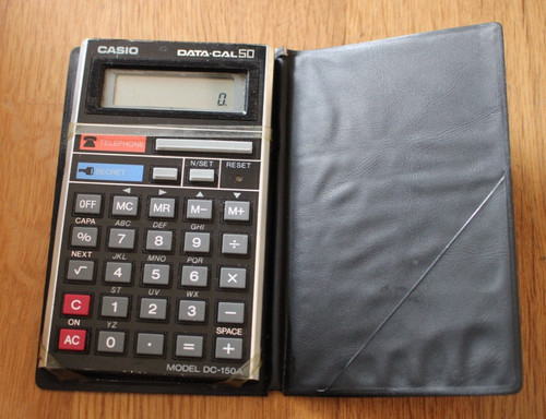 Casio data cal 150a - casio, 50