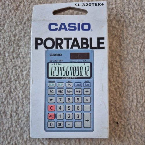 New casio 320ter - new, sl-320ter+