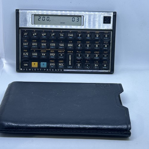 1980s hewlett packard - hewlett, hp-11c
