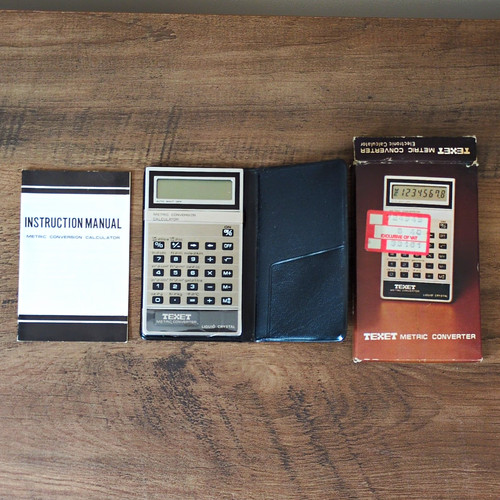 Texet metric converter pocket - metric,