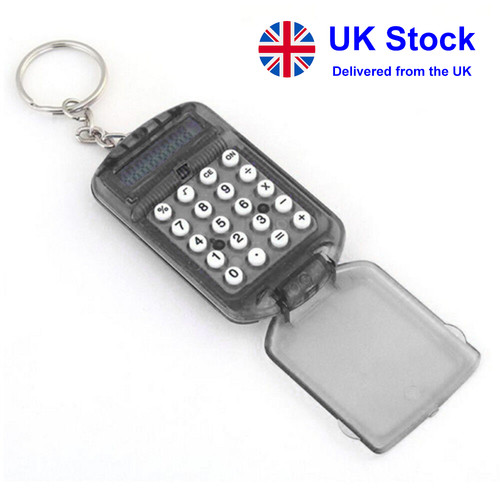 Key chain mini calculator - chain,