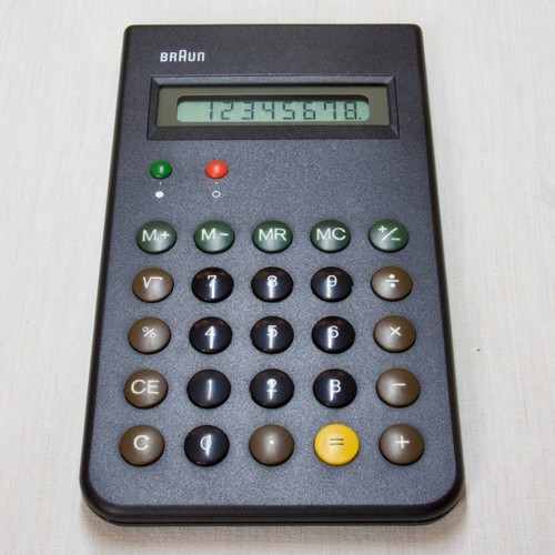 Braun et66 calculator - et66,