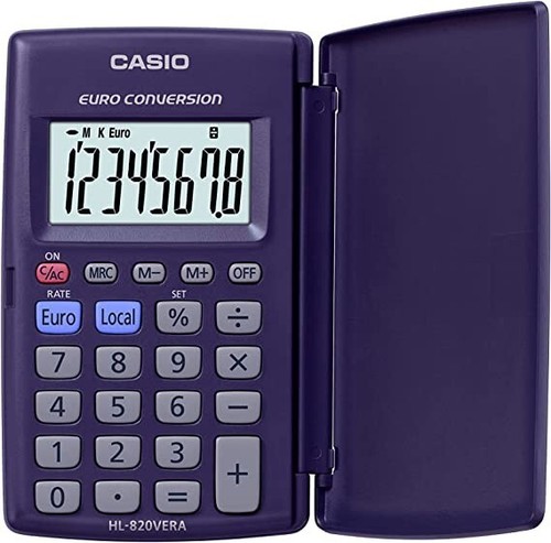 Casio pocket calculator - casio, hl