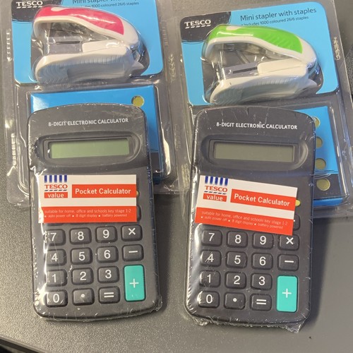 Tesco pocket basic calculator - tesco,