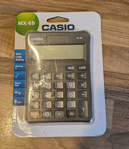 Casio 8b bk pocket - casio, mx-8b