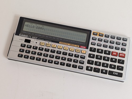 Casio fx880p vintage pocket - casio,