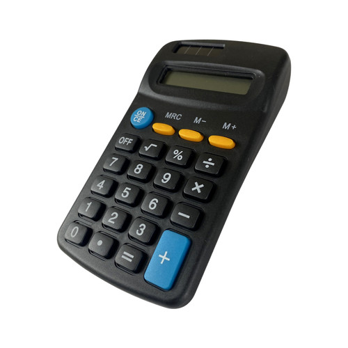 Small mini pocket calculator - pocket,